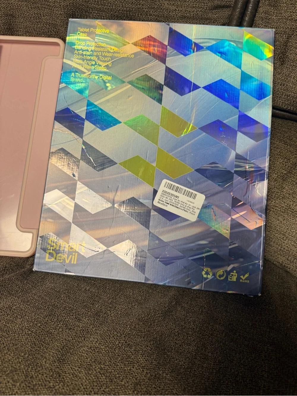 2 Pink Tablet Cases - Fits Most 11